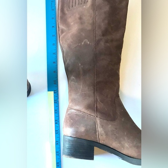 8.5M Lucky Brand | Block Heel | Tall Boots | Brown - Picture 7 of 8
